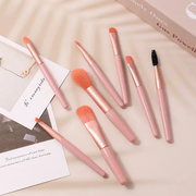 8pc Mini Travel Makeup Brushes