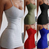Summer Spaghetti Strap Pajama Dress