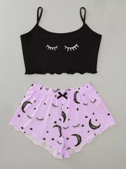 Stylish Pajama Short 2 Piece Sets